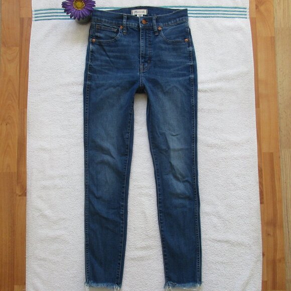 MADEWELL Jeans Size 27 10" High Rise Skinny Denim - Picture 3 of 13